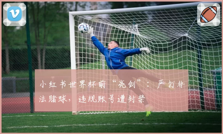 小红书世界杯前“亮剑”：严打非法赌球，违规账号遭封禁