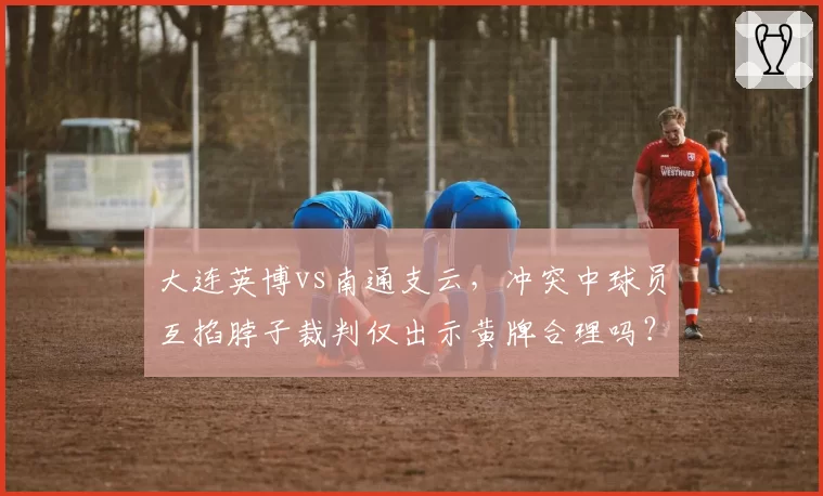 大连英博vs南通支云，冲突中球员互掐脖子裁判仅出示黄牌合理吗？