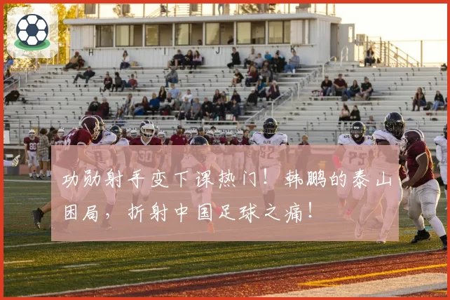 功勋射手变下课热门!韩鹏的泰山困局,折射中国足球之痛!